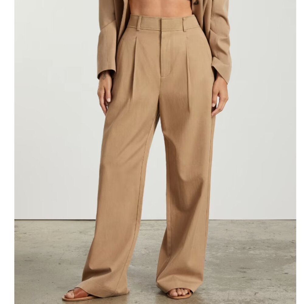 Everlane The Way-High® Drape Pant - 16R - Ash brown